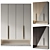 Entryway Furniture Composition with 17 Fillings 3D model small image 1