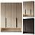 Entryway Furniture Composition with 17 Fillings 3D model small image 4