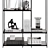 Copenhagen Shelf with Cosmorelax Decor 3D model small image 3