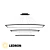 LEDron Starfall Pendant LED Light 3D model small image 1