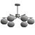 Persimmon Chandelier Model 3Ds Max 3D model small image 6