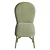 Premium Woven Cane Dining Chair 3D model small image 3