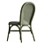 Premium Woven Cane Dining Chair 3D model small image 4