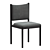 Modern Rowan Dining Chair WestElm 3D model small image 1