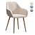 Judy Scandinavian Dining Chair 3D model small image 1