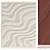 Modern Hilo Tufted Rug 3D model small image 1