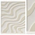 Modern Hilo Tufted Rug 3D model small image 2