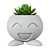 Cheerful Potted Houseplant 3D model small image 4