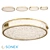 Sonex PIKO LED Ceiling Light 3D model small image 1