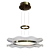 Modern Floral Pendant Lamp Fixture 3D model small image 2
