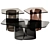 Luxury Living Group Cross Tables 3D model small image 2