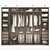 Handcrafted Metal Village Houses Display 3D model small image 1
