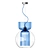 Elegant Hanging Light Fixture 3D model small image 1