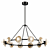 DAHLIA Kuzco Modern Chandelier 3D model small image 1