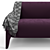 Luxurious Fendi Casa Sabrina Sofa 3D model small image 7