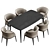 Modern Playground Dining Set 3D model small image 6