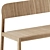 Muuto Wooden Workshop Bench 3D model small image 5