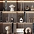 Customized Furniture Composition with Decor 3D model small image 2