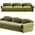 Modern Arina Sofa Set 3D model small image 2