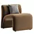 Stylish Olena Armchair Model 3Ds 3D model small image 3