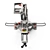 JET Compound Miter Saw 3D model small image 7