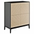 Fjord 4-Door Oak Wardrobe 3D model small image 1