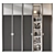 Custom-Made Wardrobe & Decor Compos. 3D model small image 2