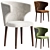 Elegant Birch-Plywood Chair 3D model small image 1