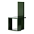 Sleek Quadrato Chair Design 3D model small image 2