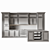 Elegant Franke Kitchen Set 3D model small image 4