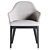 Sleek MARCO Chair Design 3D model small image 2