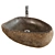 Handcrafted Stone Sink Artistry 3D model small image 2