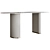 Contemporary Createwhite Dining Table 3D model small image 1
