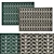 Leafy Handwoven Rug 2000x2800mm 3D model small image 2