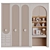 Modern Wardrobe 3D Model with High Detail 3D model small image 1