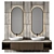 Luxury Bathroom 3D Model Asset 3D model small image 1