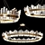 Imperium Pendant Light Trio 3D model small image 2