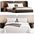 Sleek Modern Angelo Bed Design 3D model small image 4