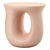 Vera Ceramic Side Table Nightstand 3D model small image 3