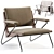 Modern Art Marianne Chair 3D model small image 1