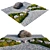 Japanese Zen Garden Rock 05 3D model small image 8