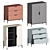 Liges-1 Divan.ru Komod TV Stand 3D model small image 2