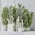 Premium Indoor Vase Tree Set 3D model small image 3