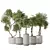 Elegant Tree Vases Collection 3D model small image 1