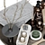 Corona Legacy Bathroom Accessories Set 3D model small image 4
