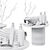 Corona Legacy Bathroom Accessories Set 3D model small image 5