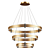 Zortes DUBLE-R LED Pendant Light 3D model small image 2