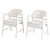 Monterey Chair in Beige Velvet 3D model small image 5