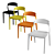 Plastic Chair Morris in V-Ray 3D model small image 6