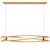 Wooden Chandelier MiFuny 3D model small image 1